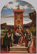 The Madonna and Child with Sts John the Baptist and Mary Magdalen CIMA da Conegliano